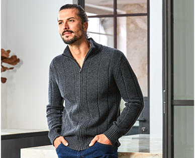 Men's Wool Blend Jumper