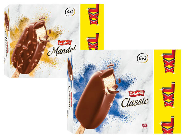GELATELLI Stieleis 8x 120 ml