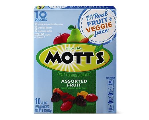 Mott's 
 Fruit Shapes Original or Assorted