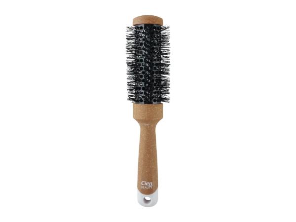 Cien Beauty Cork Round Hairbrush