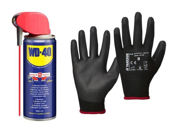 WD-40 eller arbejdshandsker