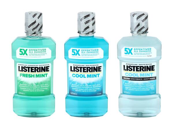 Bain de bouche Listerine, pack de 2