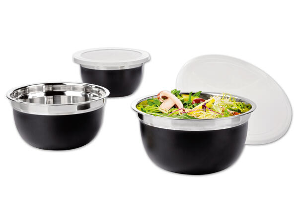 Edelstahl-Schüssel-Set, 3-teilig