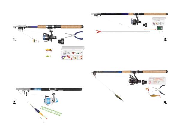 Combo de pêche