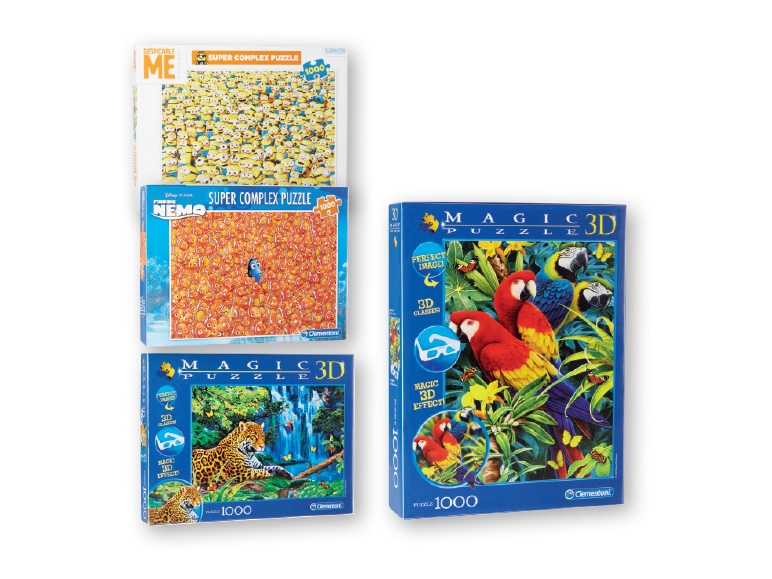 CLEMENTONI Puzzle Assortment