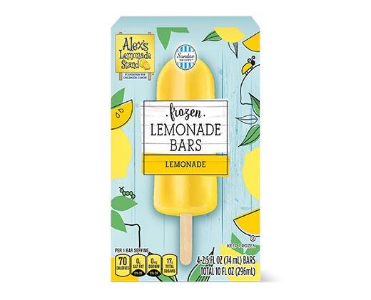 Sundae Shoppe Alex's Lemonade Stand Bars