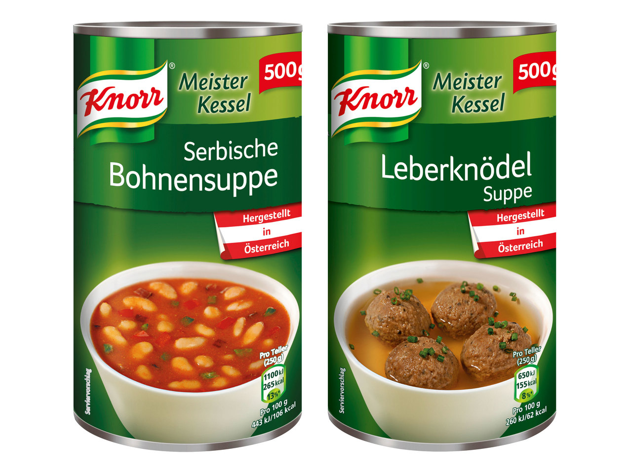 KNORR Meisterkessel-Suppe