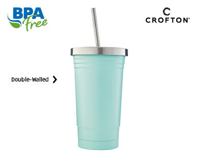 Smoothie Tumbler with Straw 500ml