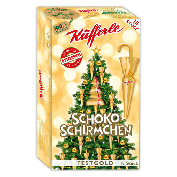 Schokoschirmchen