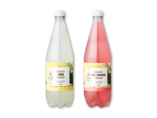 Økologisk lemon eller pink lemonade