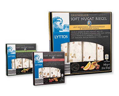 Barrette di nougat morbido LYTTOS