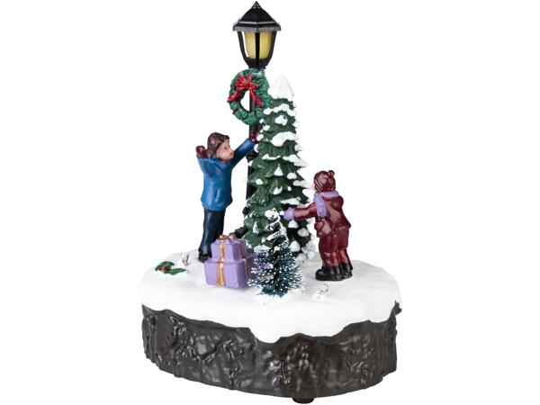 Small Christmas Scene with LEDs