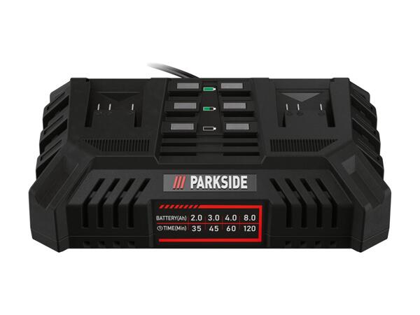 Chargeur rapide double 20 V, 2 x 4,5 A