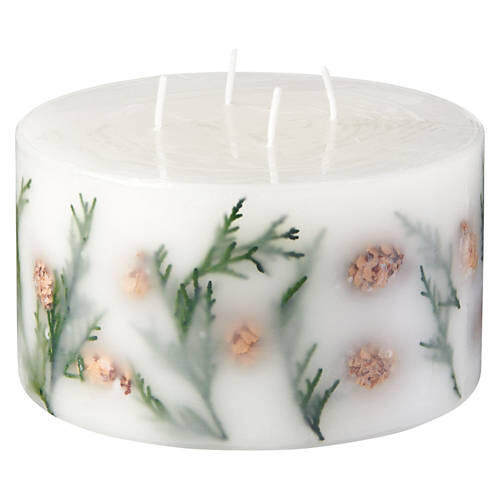 Inclusion Candle Round - Scandinavian Forest