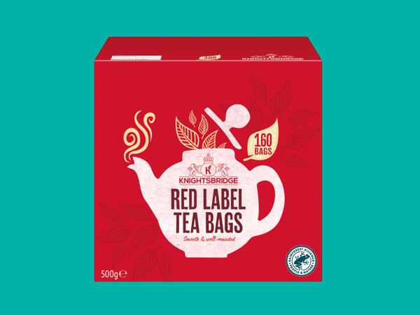 Knightsbridge Red Label Tea Bags