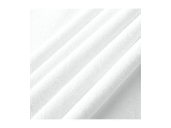 Livarno Home Linen-Blend Bedlinen - Single - White
