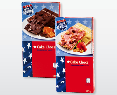 TASTE OF AMERICA Cake Chocs