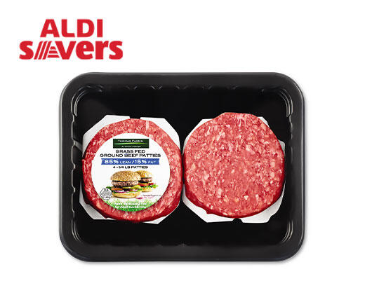Thomas Farms 
 Fresh Grass-Fed 85% Beef Patties