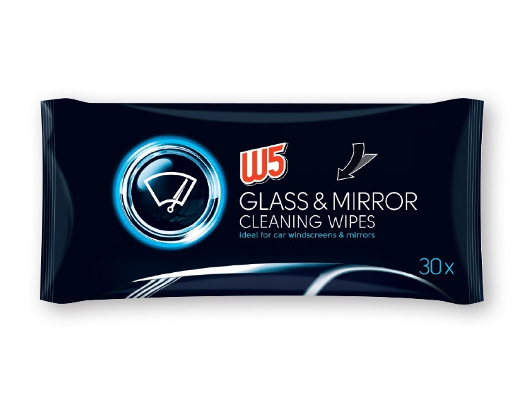 W5 Glass And Mirror Cleaning Wipes Lidl Northern Ireland Specials Archive 8693