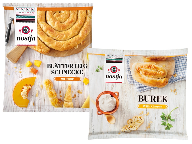 NOSTJA Käseburek/Kürbisschnecke