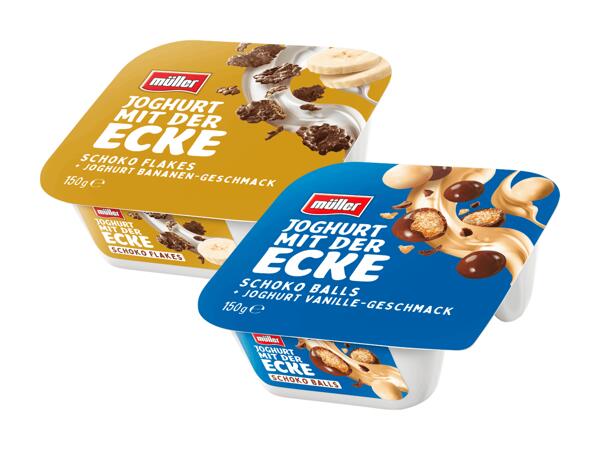 Joghurt mit der Ecke
