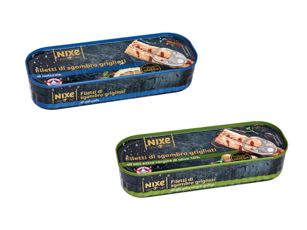 Grilled Mackerel Fillets