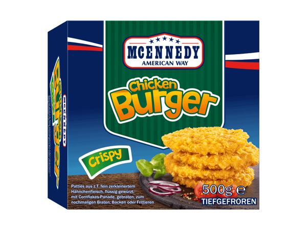 Crispy Chicken Burger Patties