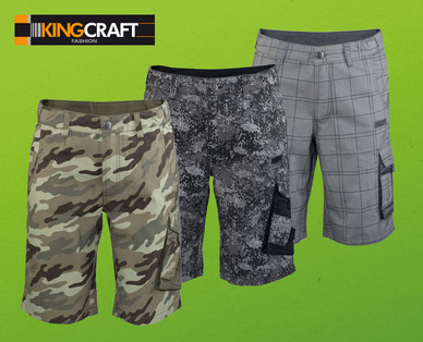 KINGCRAFT FASHION Herren-Arbeitsbermudas
