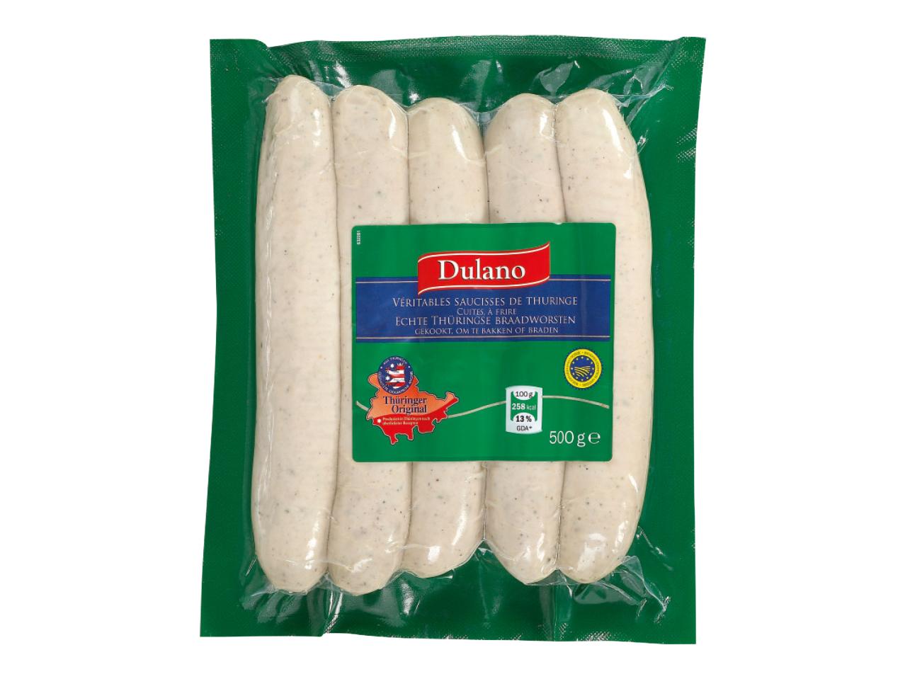 Saucisses de Thuringe