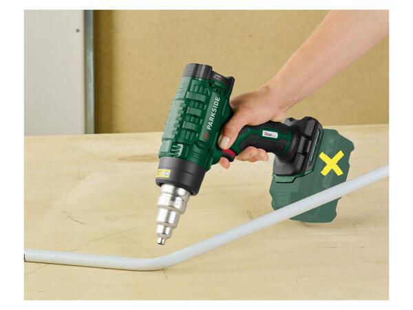 Cordless heat gun