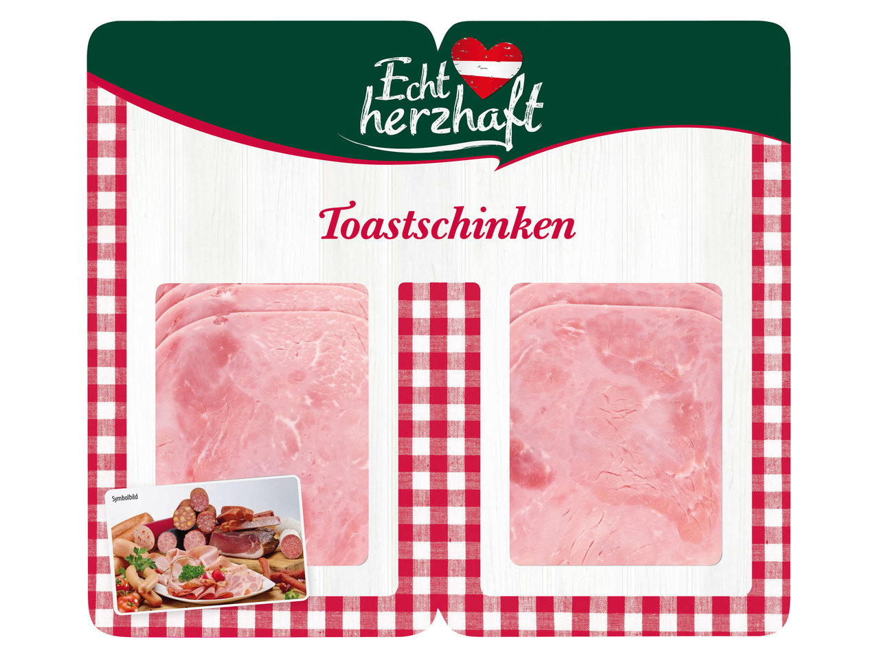 ECHT HERZHAFT Toastschinken