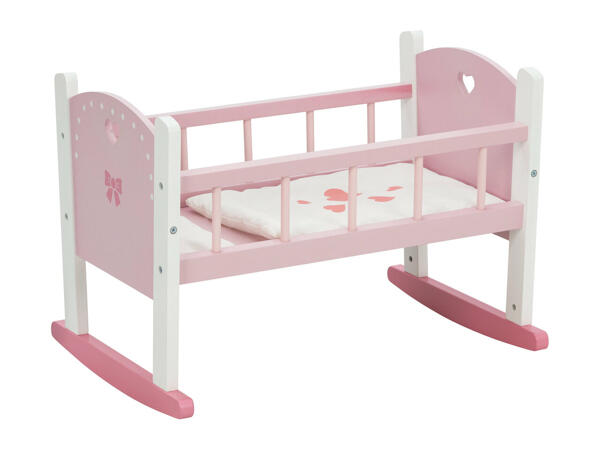 Playtive Wooden Doll Pram or Cot