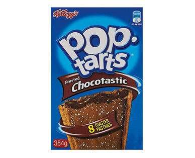 Kellogg's Frosted Chocotastic Pop Tarts 8pk/384g