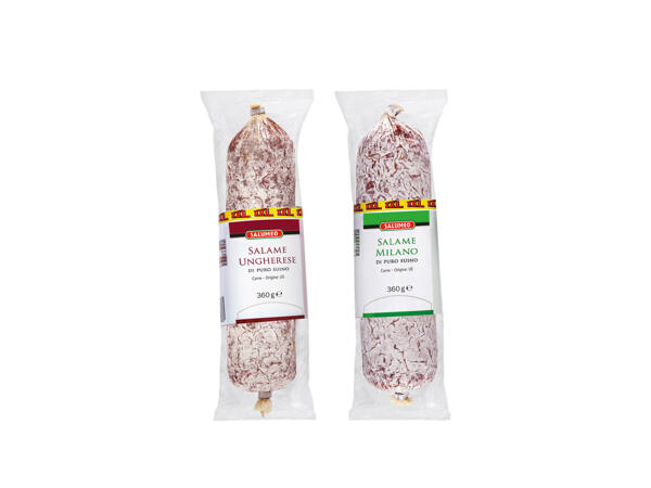 Milanese Salami or Hungarian Salami