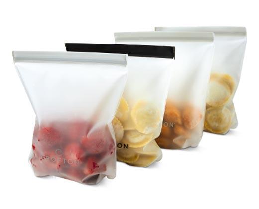 Crofton 
 Reusable Snack, Sandwich or Freezer Bags