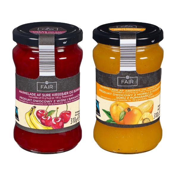 Fairtrade marmelade