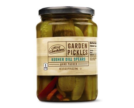 Great Gherkins 
 Garden Pickles Spears or Chips