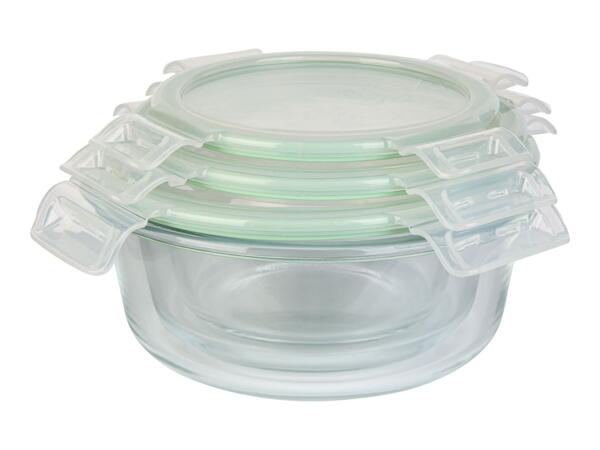 Livarno Home Food Storage Container Set - 3 Piece Set