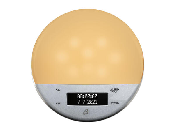 Auriol Light Alarm Clock with DAB+ Radio