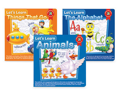 Let's Learn Board Books or Learn Emotions Board Books