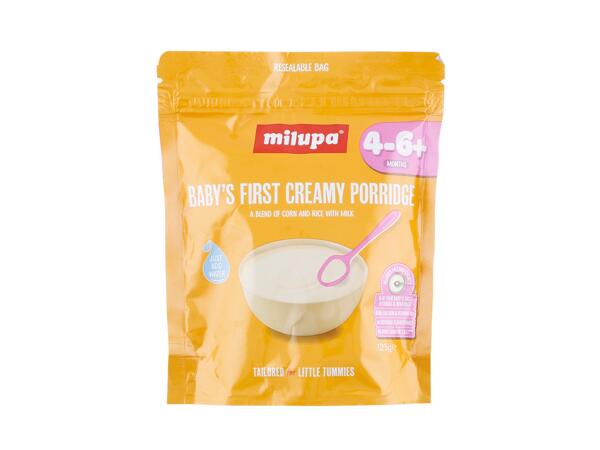 Baby's First Creamy Porridge