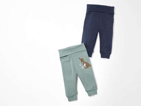 Chlapecké kalhoty "Jogger" s BIO bavlnou, 2 kusy