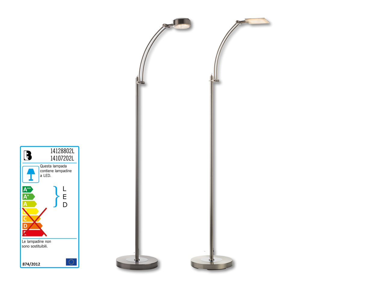 Lampada a piantana a LED
