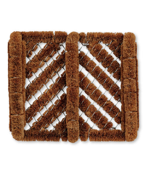 Boot Scraper Wiregrate Coir Mat