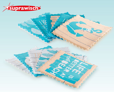 SUPRAWISCH Mikrofaser-Schwamm-/ -Geschirrtücher