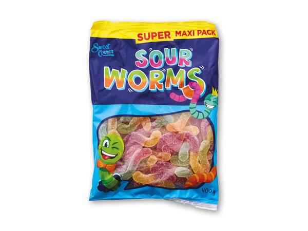 Sour Worms eller party-mix
