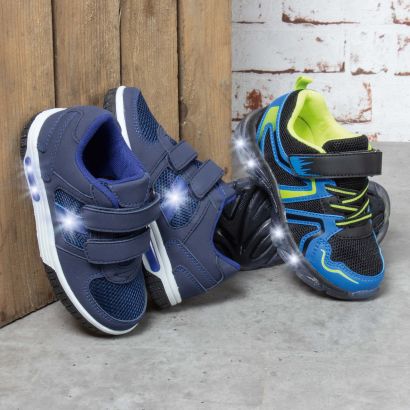 Chaussures lumineuses pour garçons