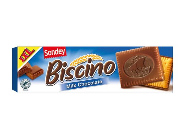 XXL Chocolate Coated Butter Biscuits
