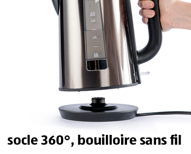Bouilloire en acier inoxydable AMBIANO