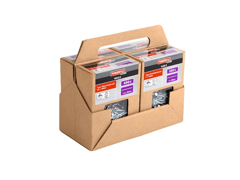 Chipboard Screws/ Wall Plugs or Nails Set